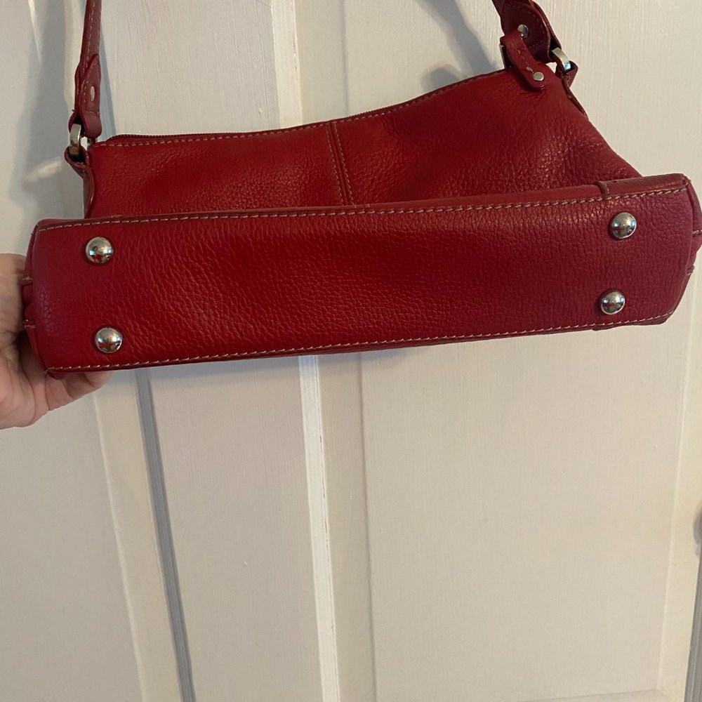 Tignanello Red Purse - Picture 4 of 16